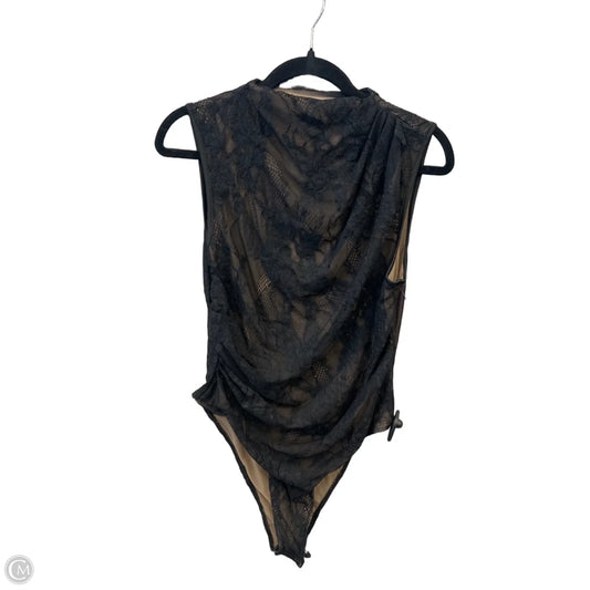 Bodysuit By Clothes Mentor In Black, Size: L