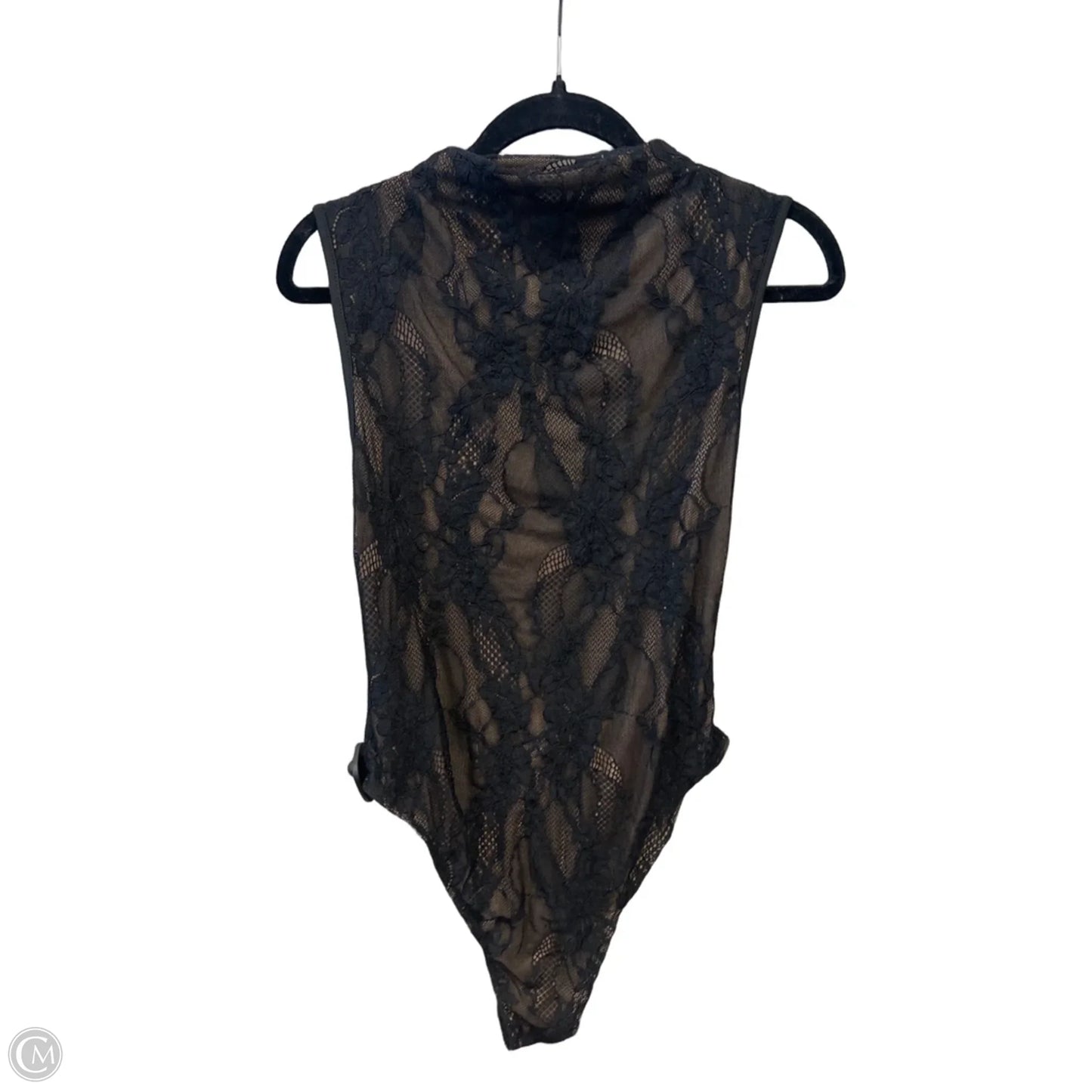 Bodysuit By Clothes Mentor In Black, Size: L