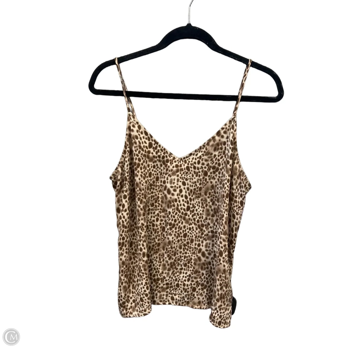 Top Sleeveless By A New Day In Animal Print, Size: S