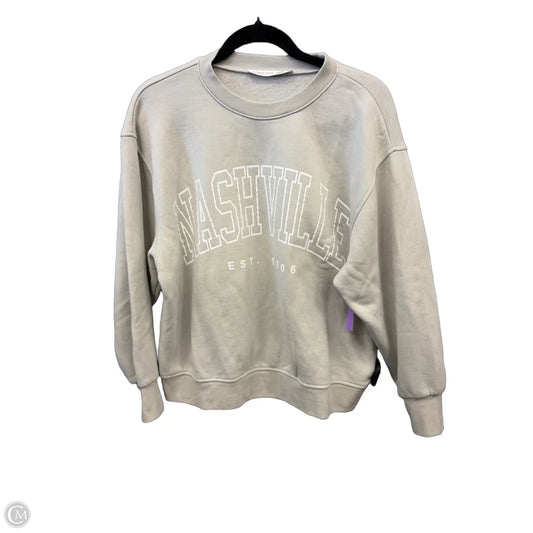 Sweatshirt Crewneck By Altard State In Grey, Size: Xs