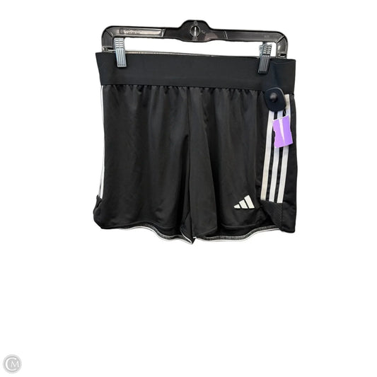 Athletic Shorts By Adidas In Black, Size: M