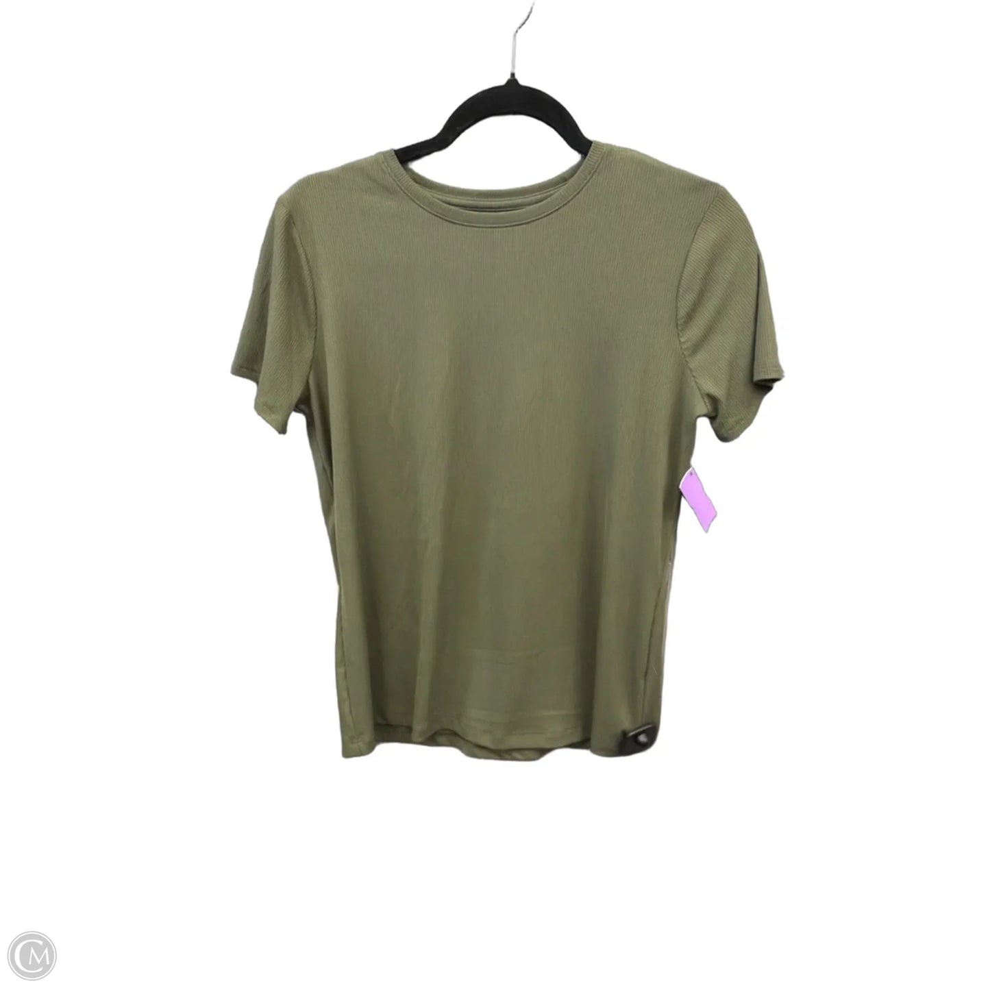 Top Short Sleeve Basic By Nine West In Green, Size: S