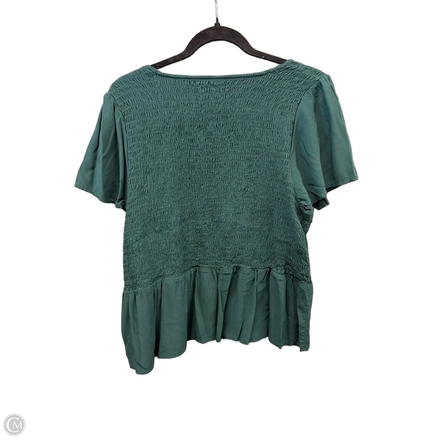 Top Short Sleeve By Old Navy In Green, Size: Xxl