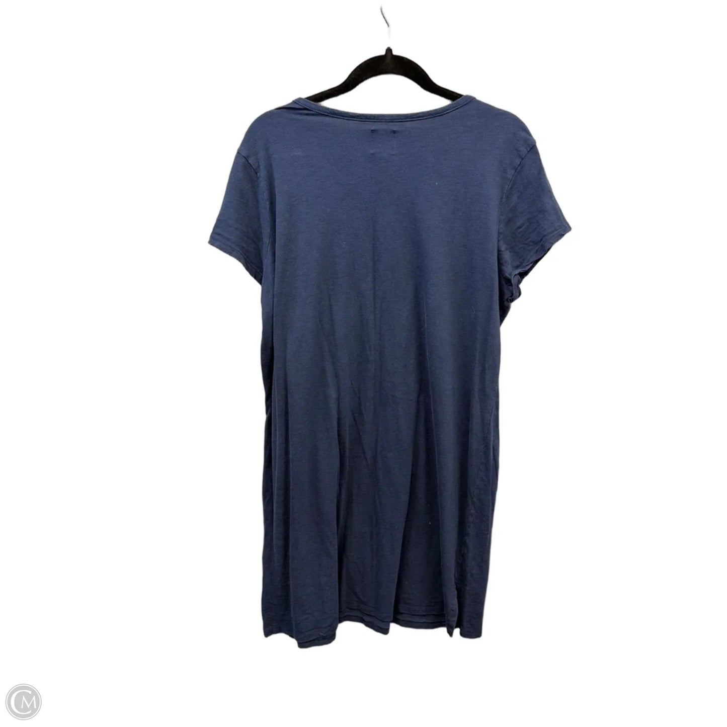 Dress Casual Midi By Gap In Navy, Size: Xl
