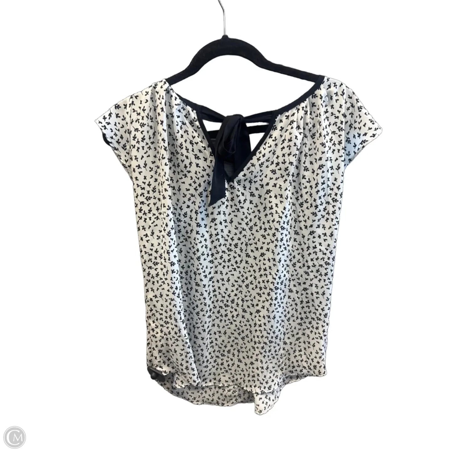 Top Short Sleeve By Lc Lauren Conrad In White, Size: S