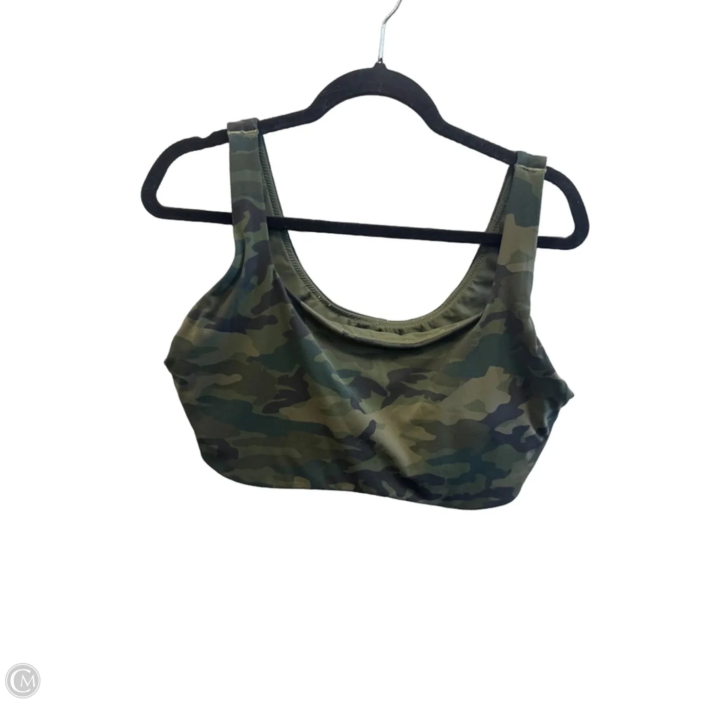 Athletic Bra By Offline In Camouflage Print, Size: Xxl