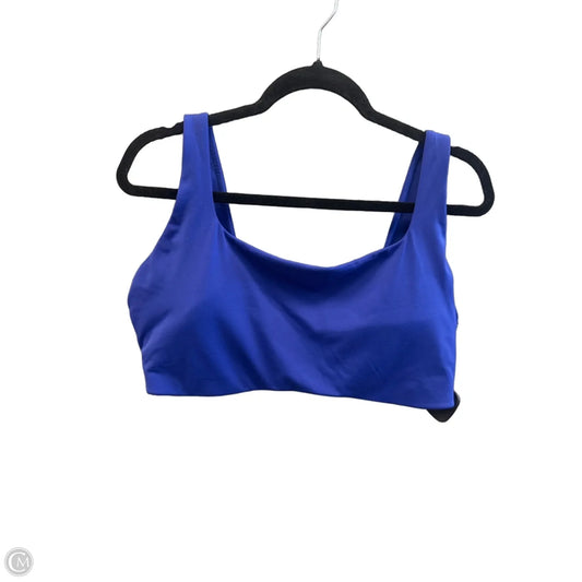 Athletic Bra By Offline In Blue, Size: Xxl