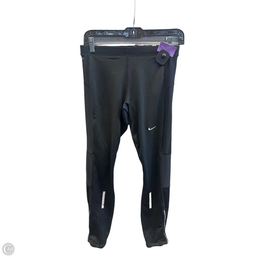 Athletic Leggings By Nike In Black, Size: M