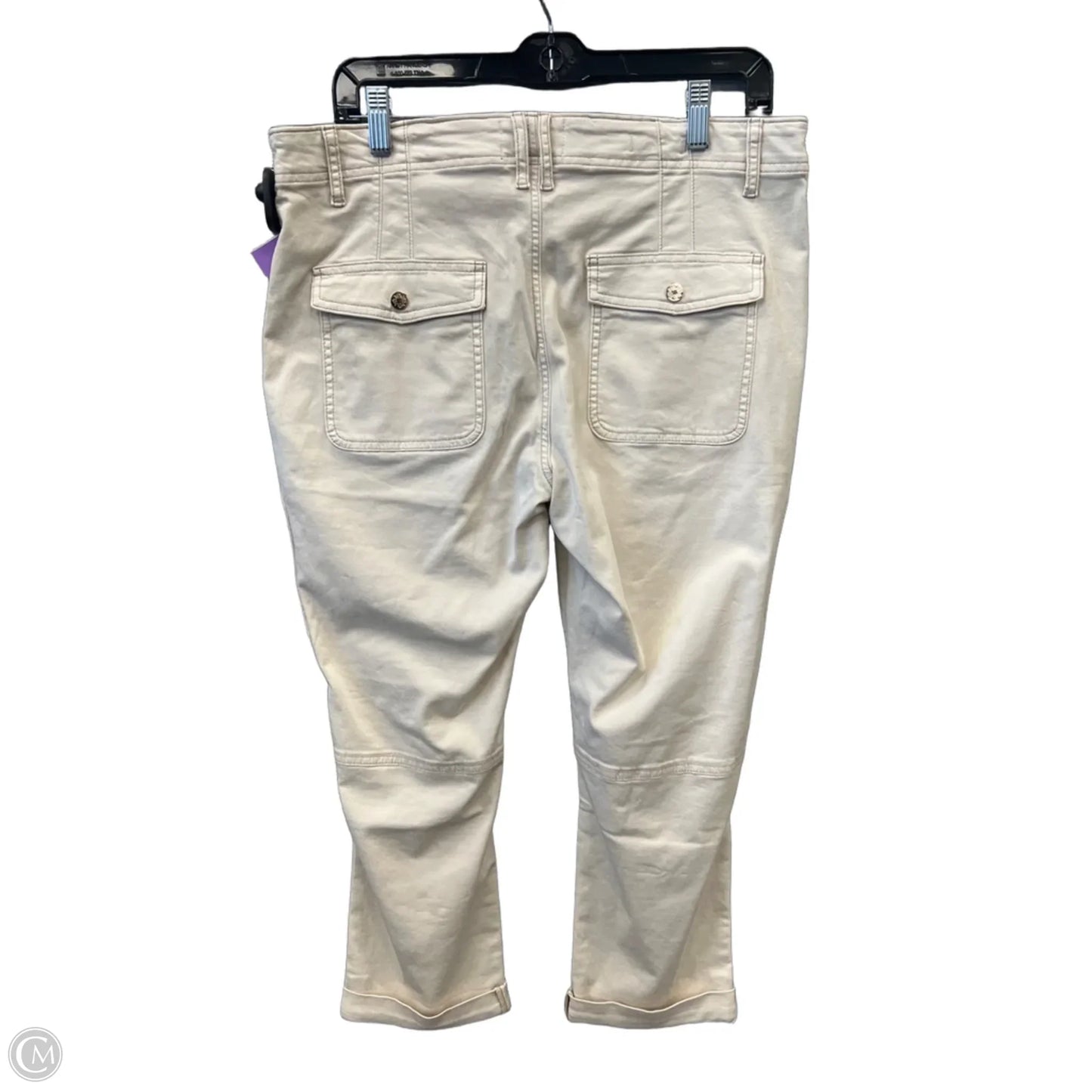Pants Cropped By White House Black Market In Tan, Size: 12