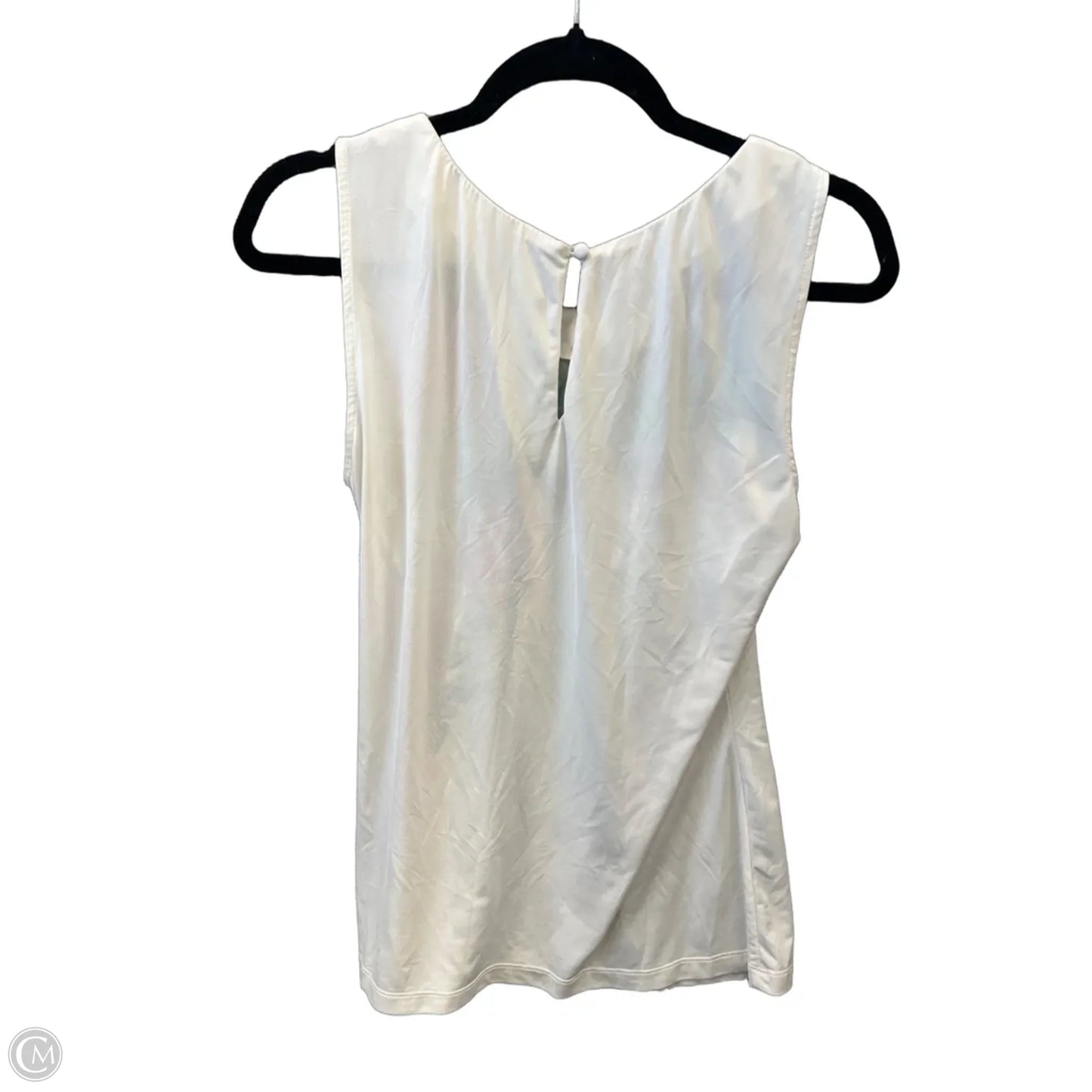 Top Sleeveless By Worthington In White, Size: M