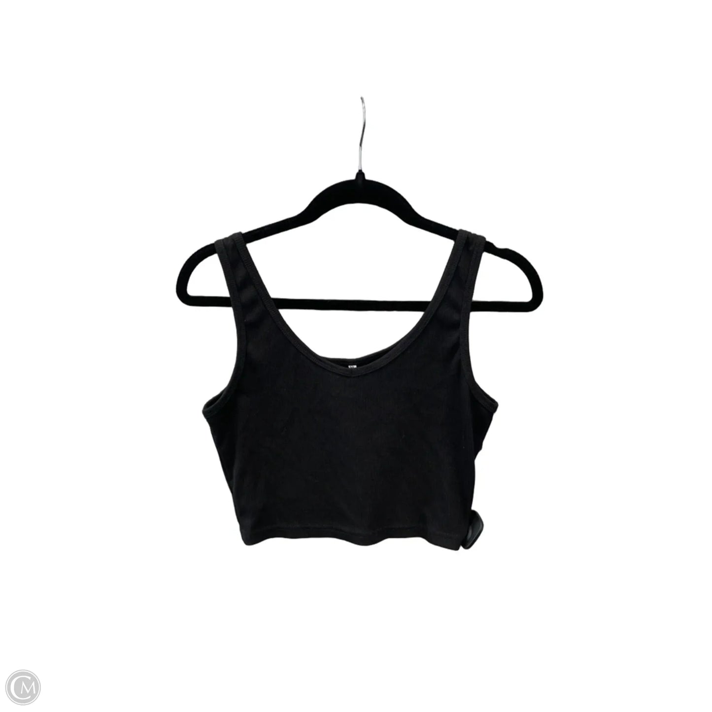 Top Sleeveless Basic By Clothes Mentor In Black, Size: M