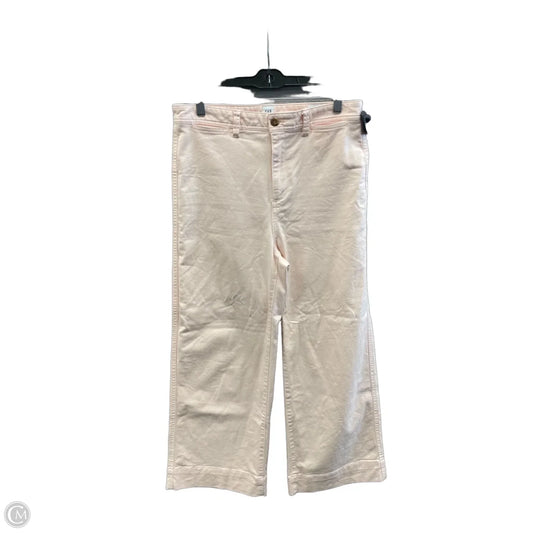 Pants Wide Leg By Gap In Pink Denim, Size: 8
