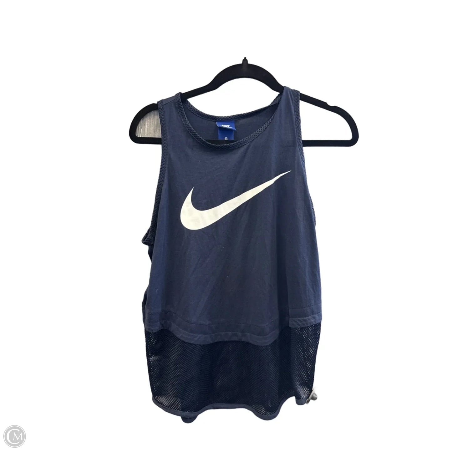 Athletic Tank Top By Nike In Blue, Size: M