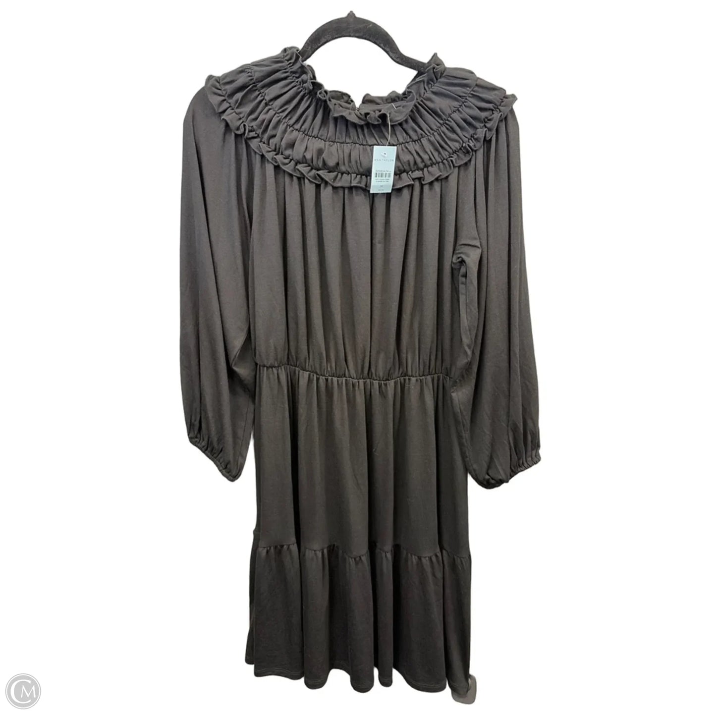 Dress Casual Short By Ann Taylor In Black, Size: Mp
