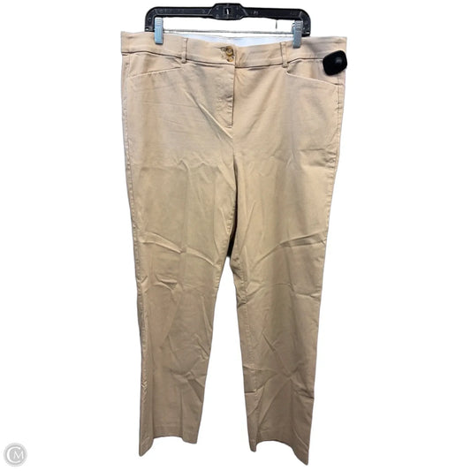 Pants Dress By Lane Bryant In Tan, Size: 20