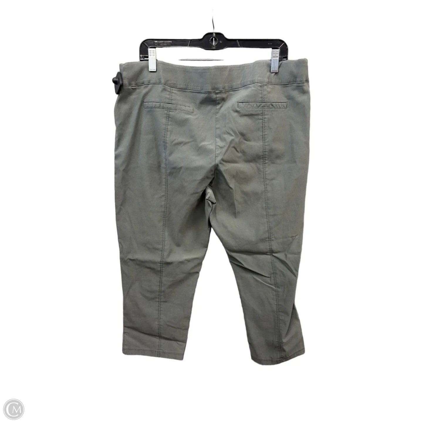 Capris By Simply Vera In Grey, Size: 18