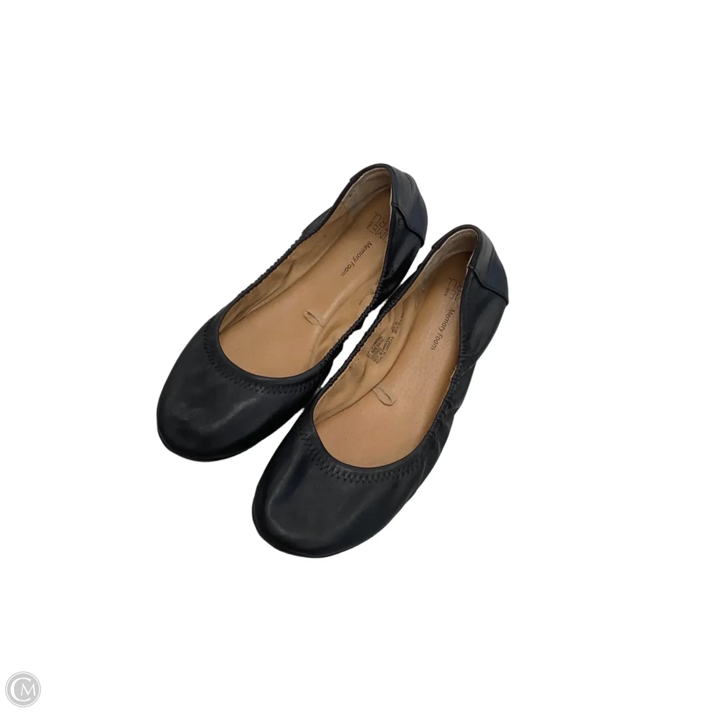Shoes Flats By Time And Tru In Black, Size: 7
