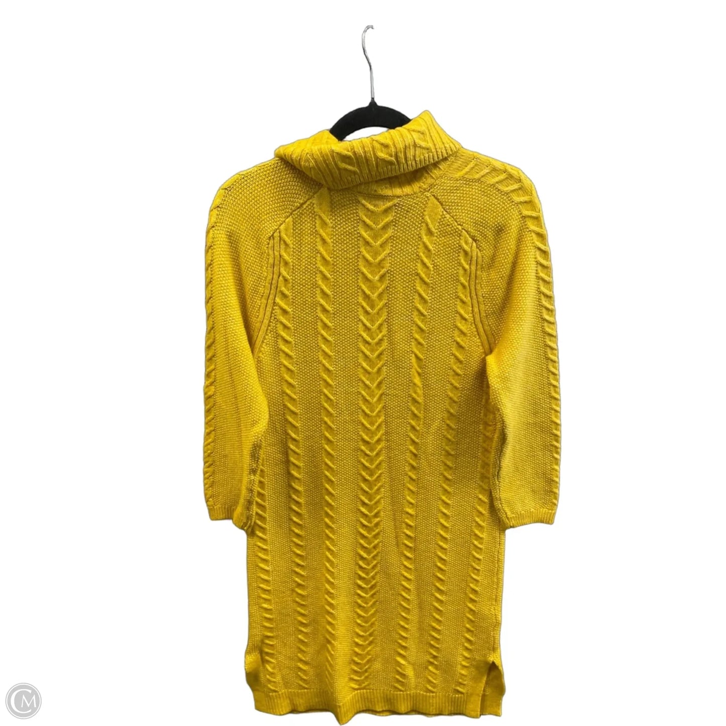 Dress Sweater By Ann Taylor In Yellow, Size: M