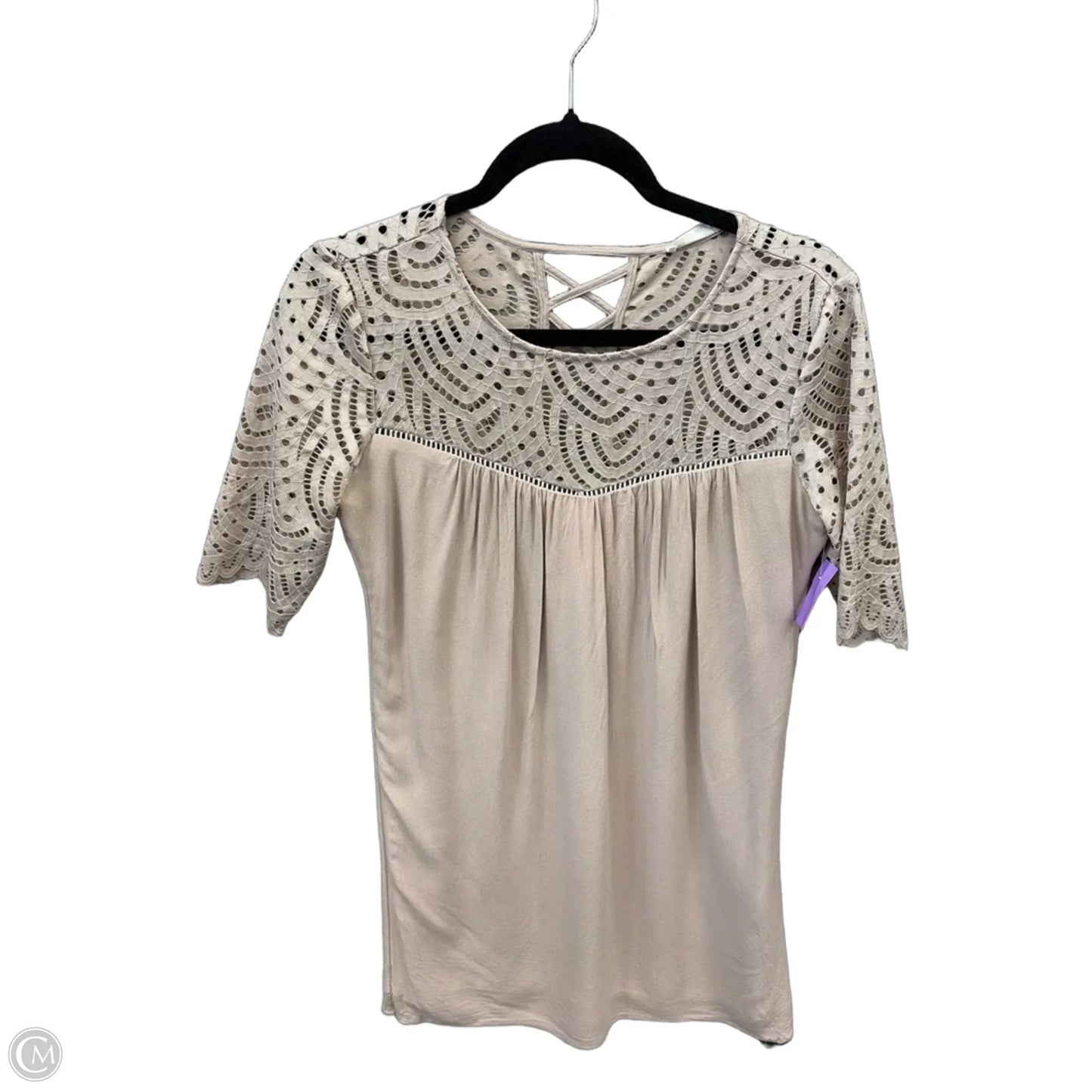 Dress Casual Short By Clothes Mentor In Tan, Size: Xs