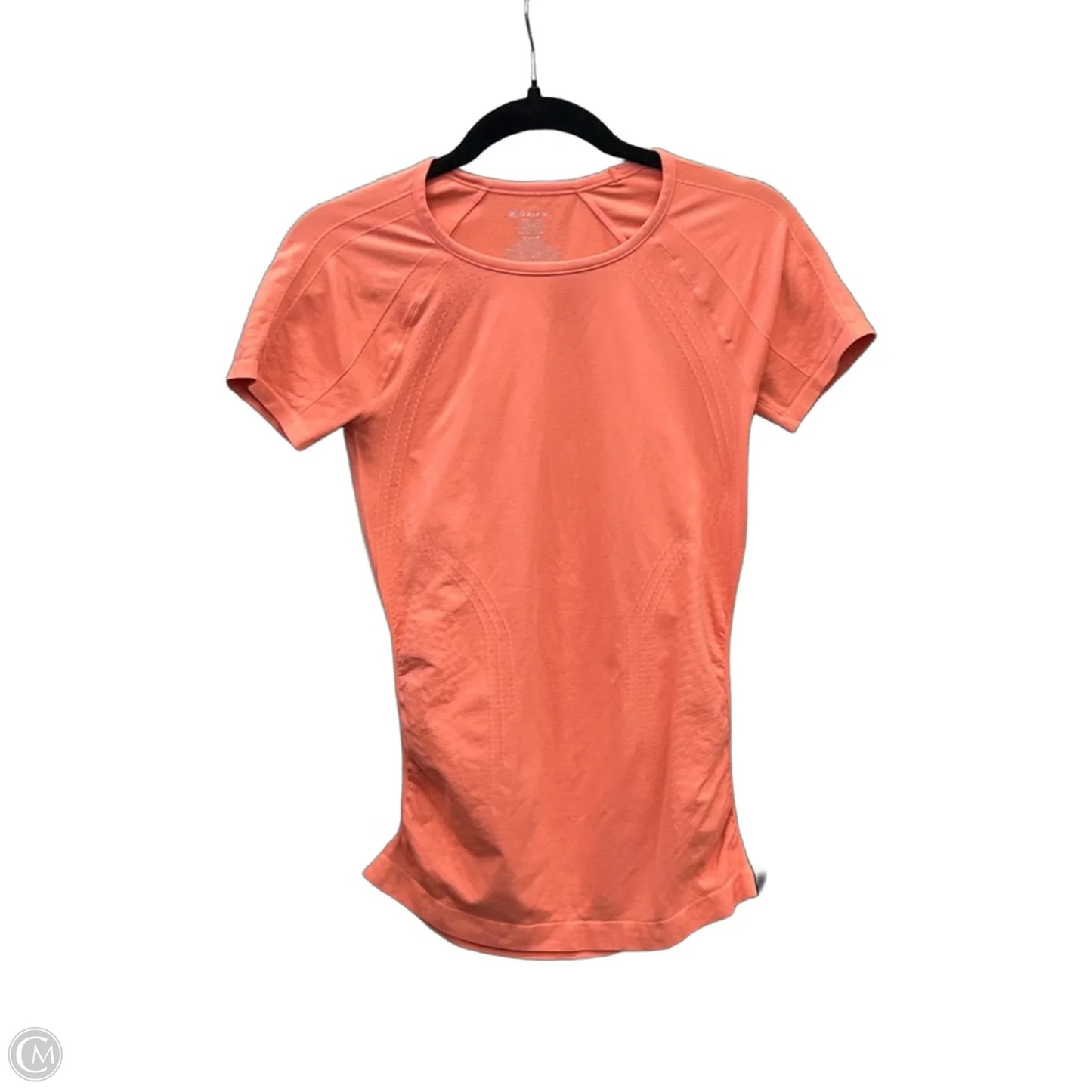 Athletic Top Short Sleeve By Gaiam In Pink, Size: S