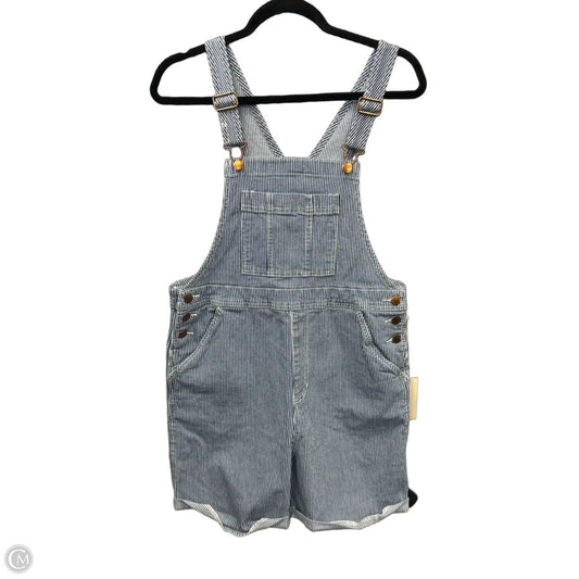 Shortalls By Universal Thread In Blue Denim, Size: S