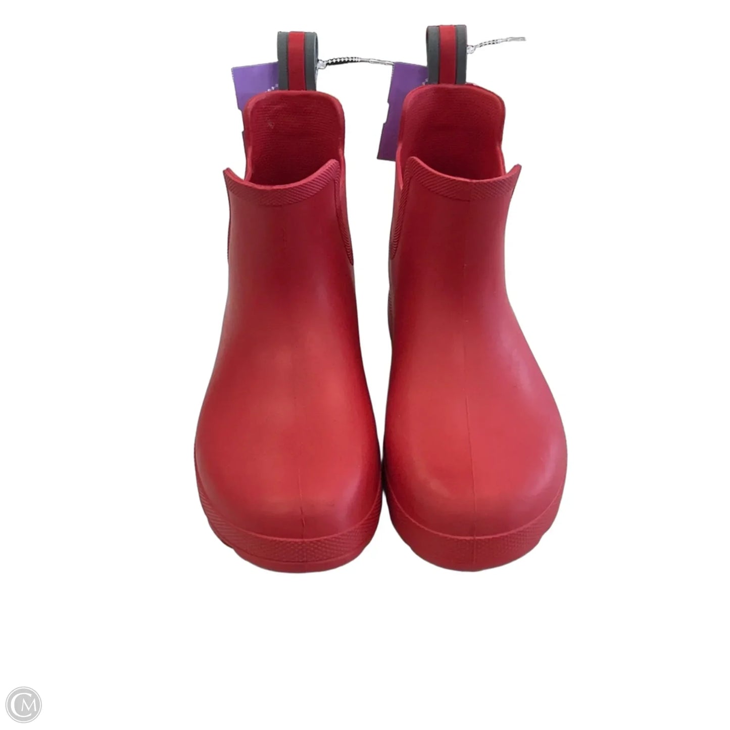 Boots Rain By Totes In Red, Size: 9