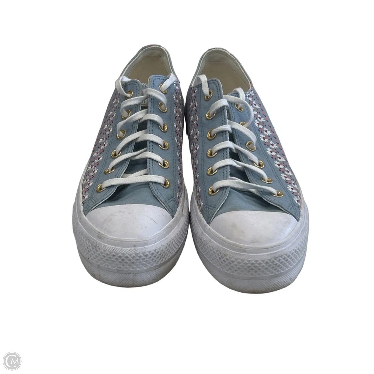 Shoes Sneakers Platform By Converse In Blue, Size: 11
