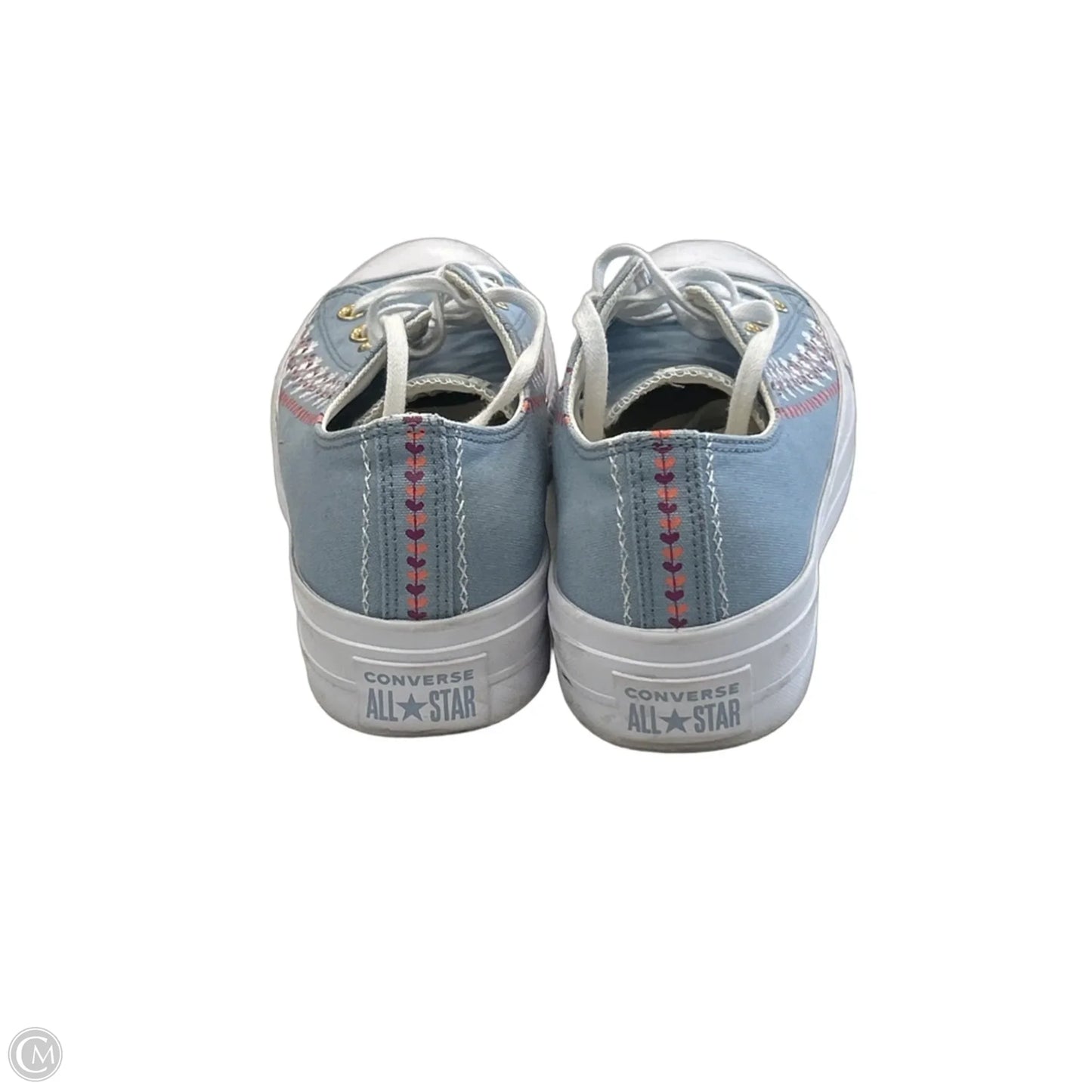 Shoes Sneakers Platform By Converse In Blue, Size: 11