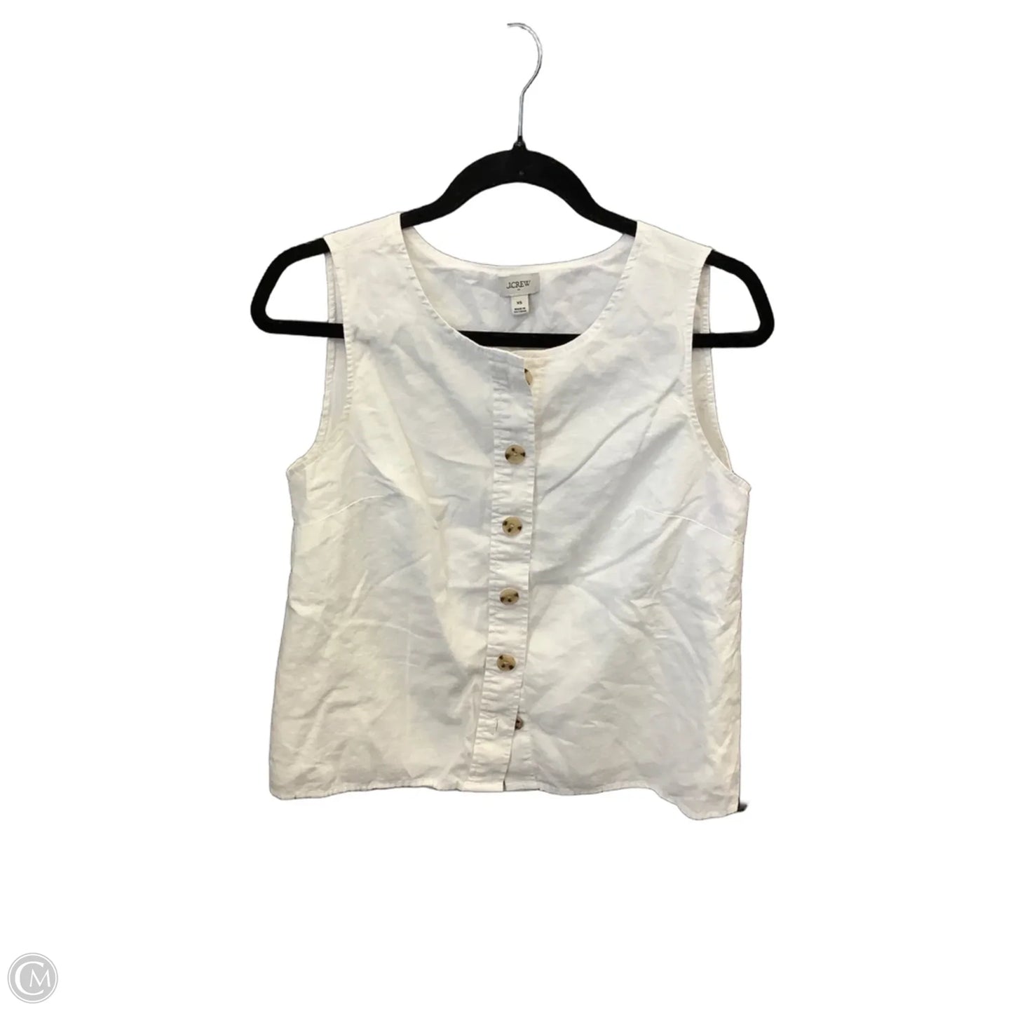 Vest Other By J. Crew In White, Size: Xs
