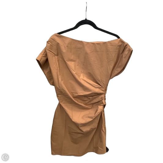 Dress Party Midi By Loft In Brown, Size: Xs