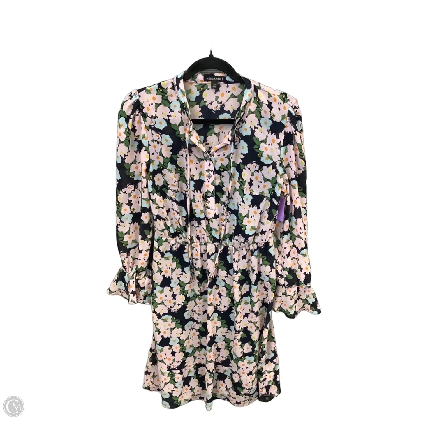 Dress Casual Midi By J. Crew In Floral Print, Size: Xs