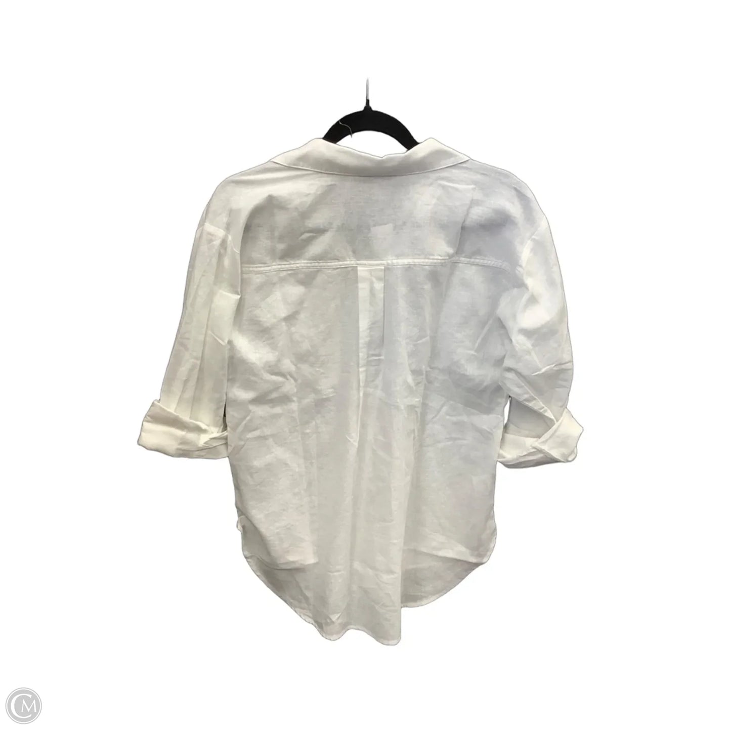 Top 2pc Short Sleeve By Loft In White, Size: Xs