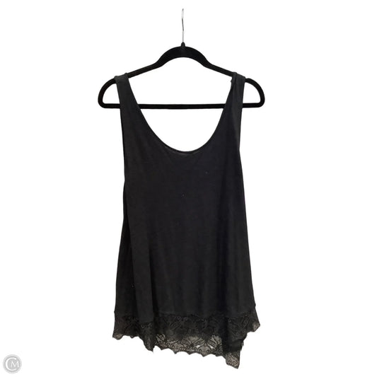 Top Sleeveless By Ana In Black, Size: 1x