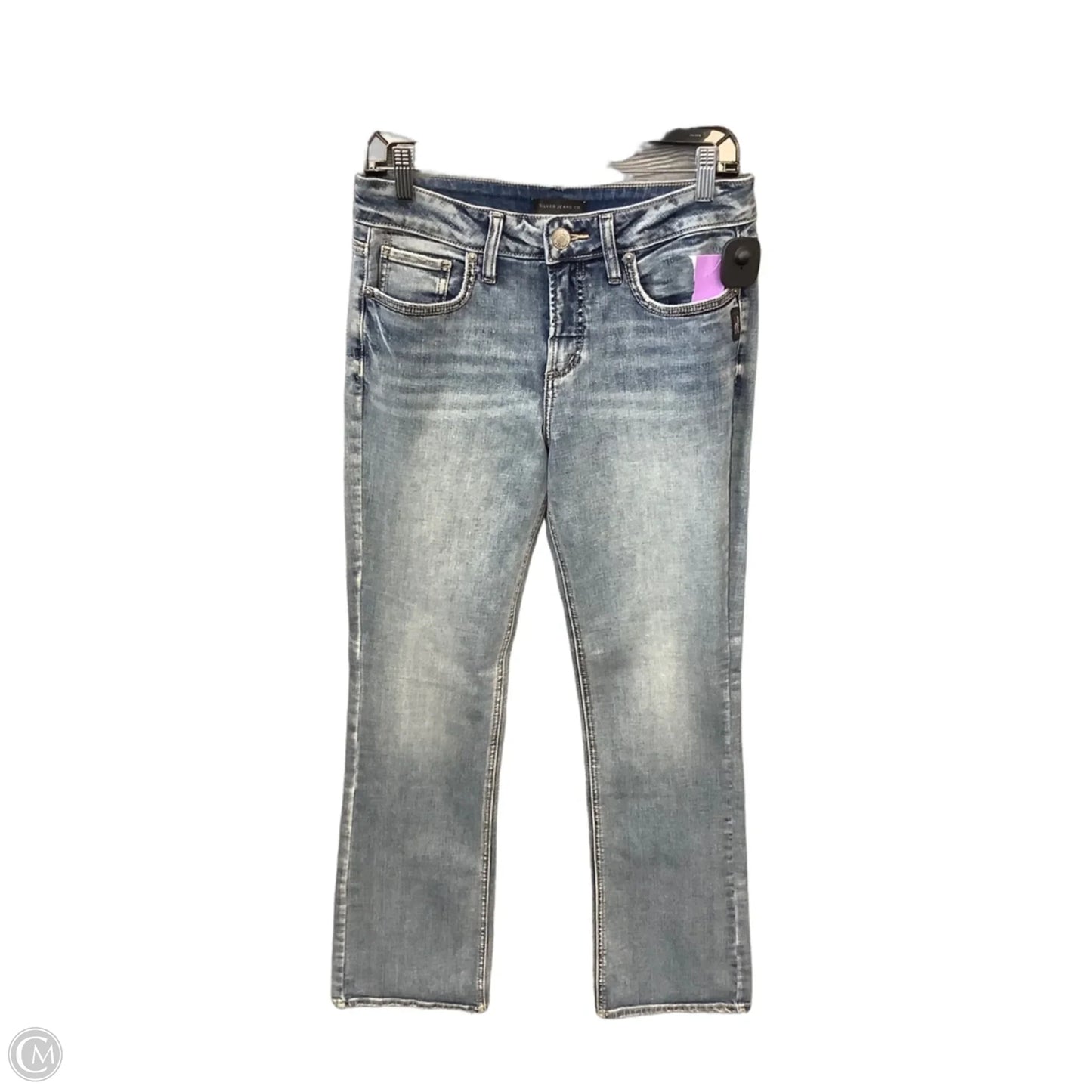 Jeans Boot Cut By Cmc In Blue Denim, Size: 8
