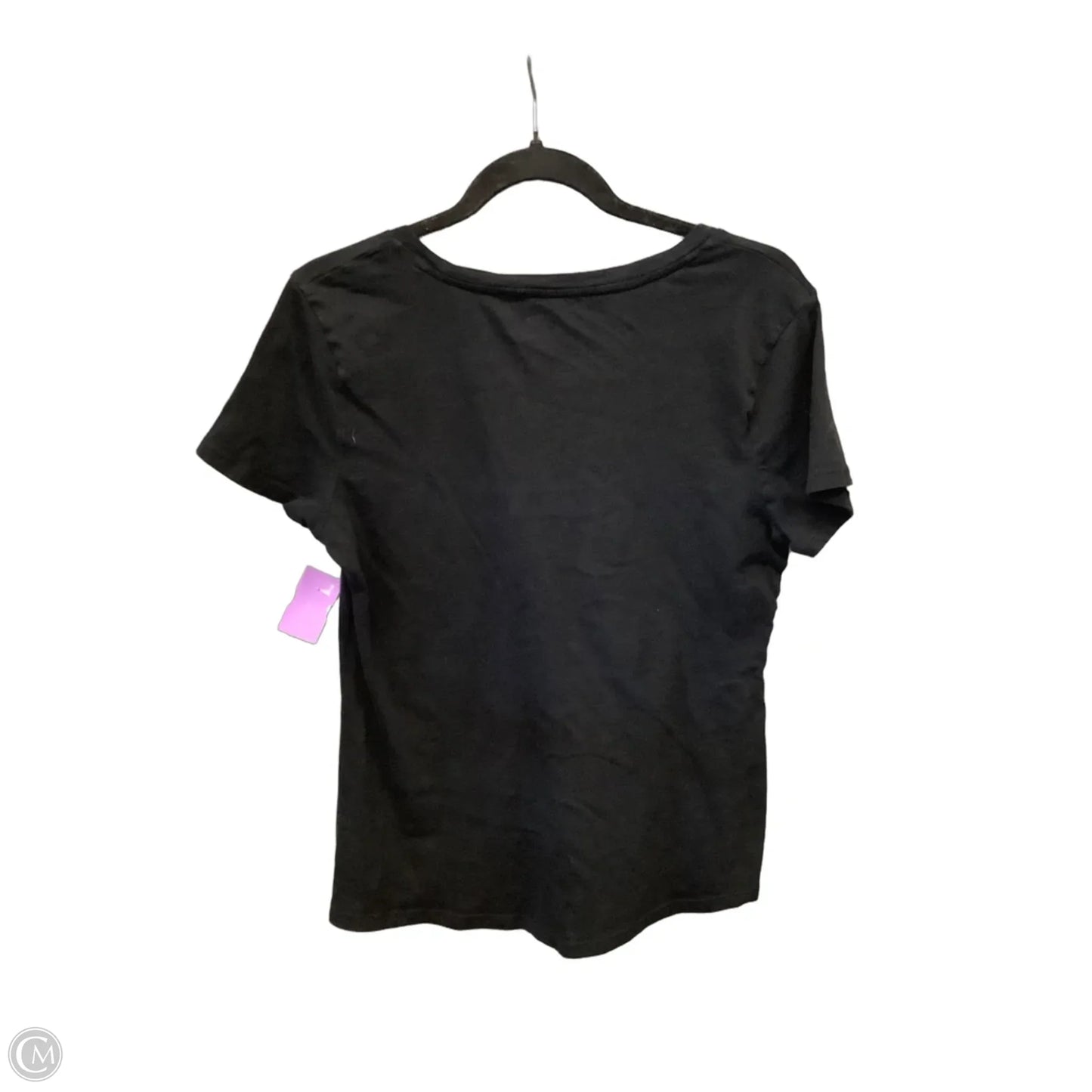 Top Short Sleeve Basic By Old Navy In Black, Size: Sp