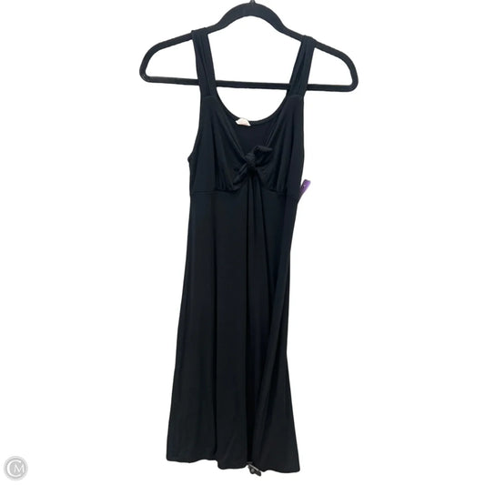 Dress Casual Midi By Merona In Black, Size: S
