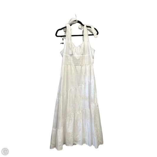 Dress Casual Maxi By Francesca’s In White, Size: L