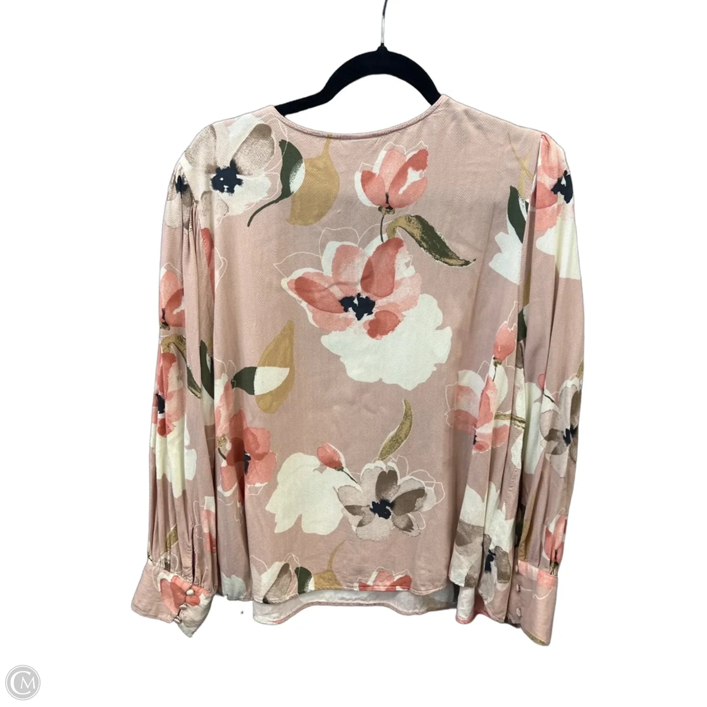 Top Long Sleeve By Ava & Viv In Pink, Size: 2x