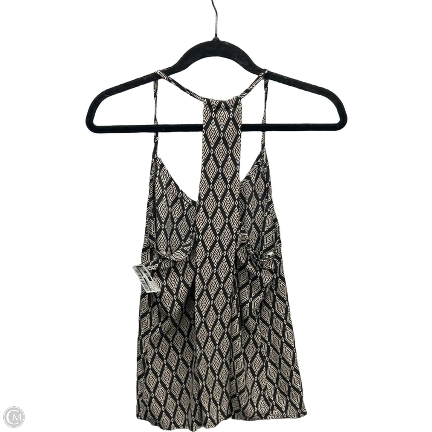 Top Sleeveless By Studio Y In Black, Size: S