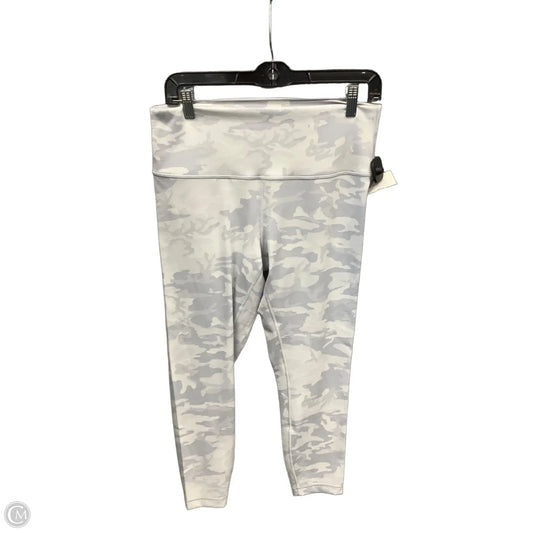 Athletic Leggings By Lululemon In Camouflage Print, Size: L