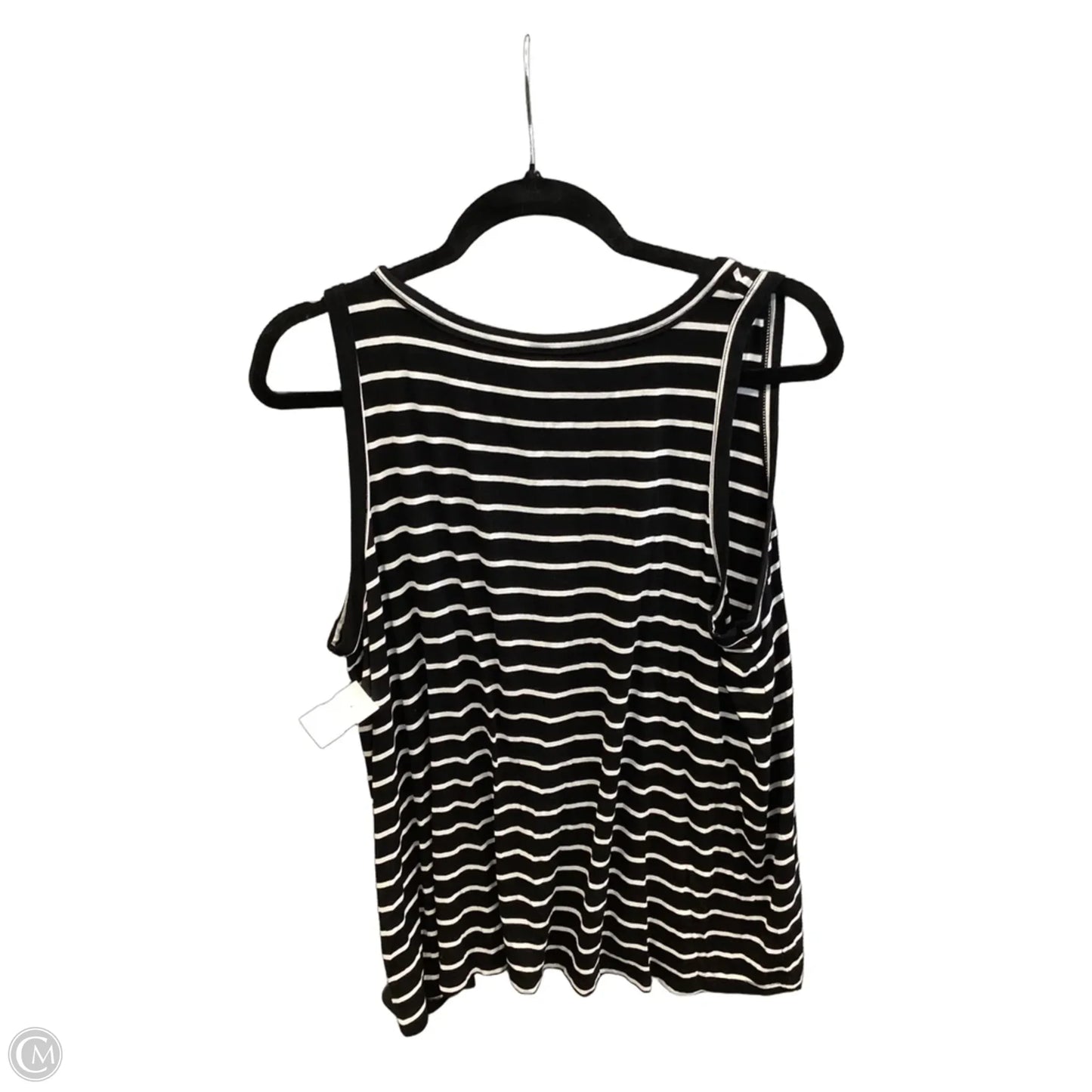 Top Sleeveless By Old Navy In Striped Pattern, Size: Xl