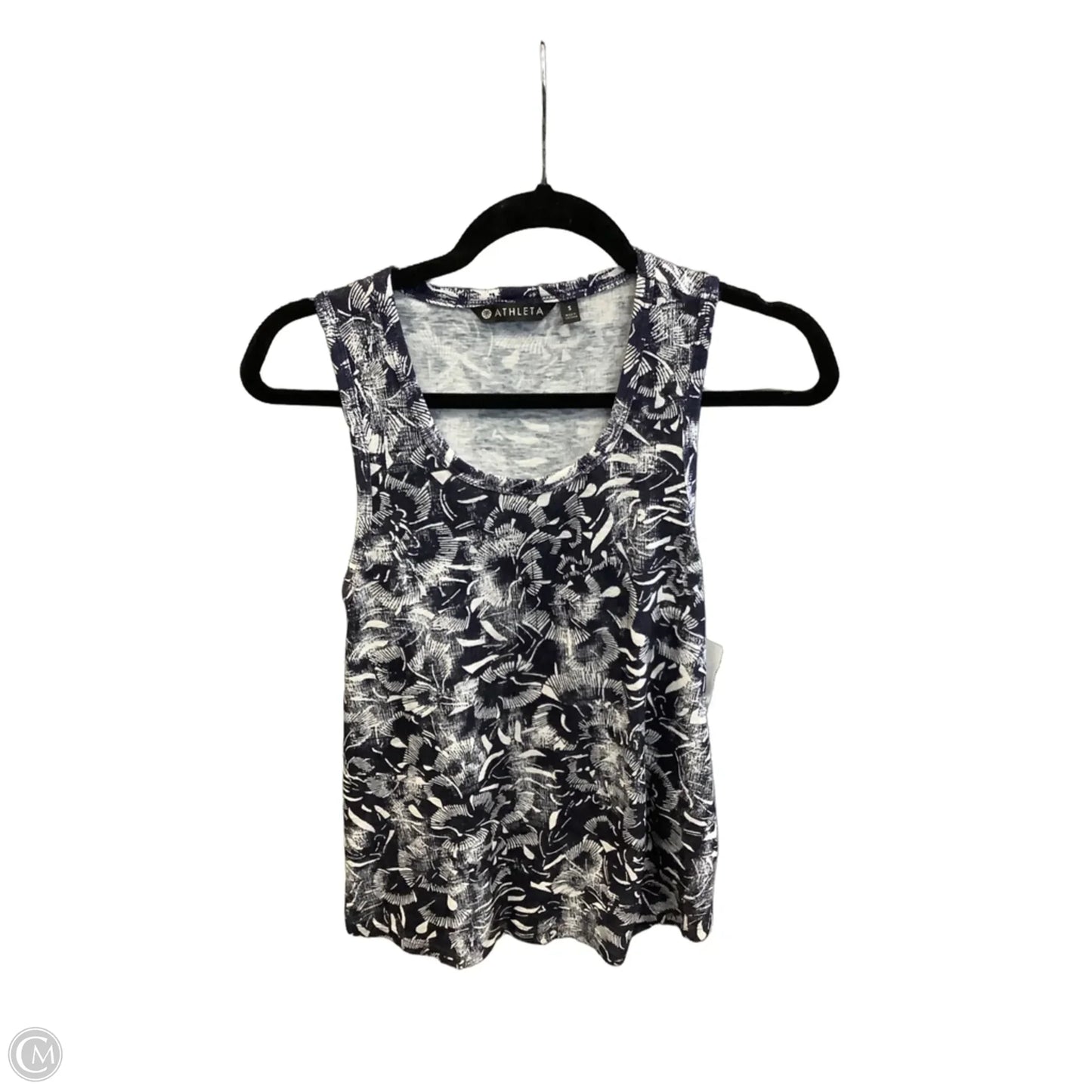 Athletic Tank Top By Athleta In Navy, Size: S