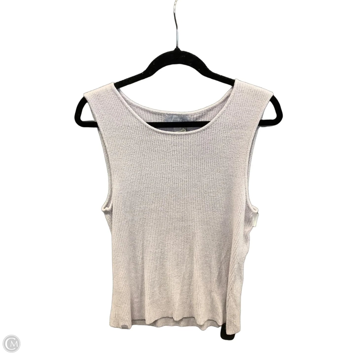Top Sleeveless By Barefoot Dreams In Purple, Size: L