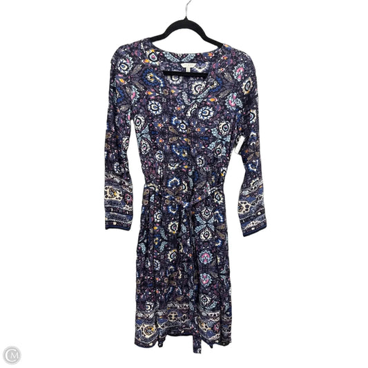 Dress Casual Midi By Lucky Brand In Multi-colored, Size: Xs