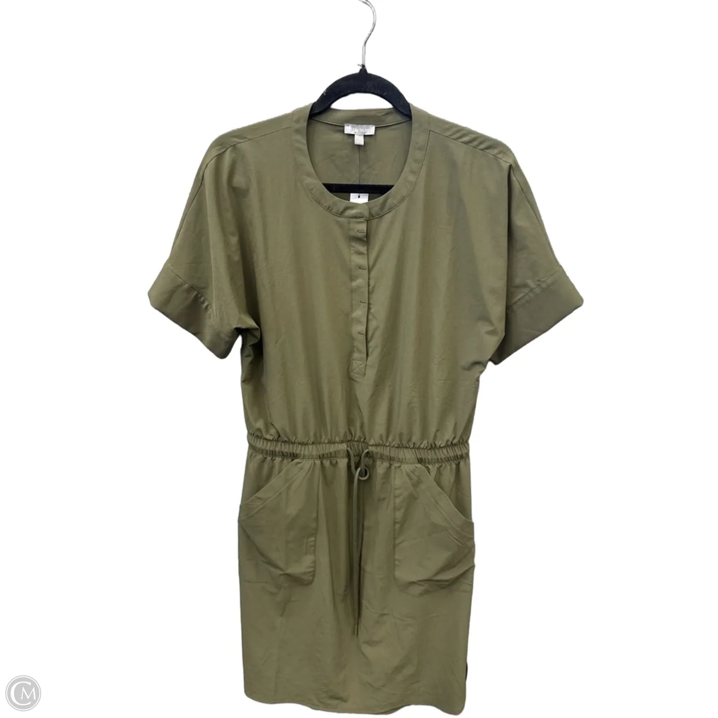 Dress Casual Midi By Talbots In Green, Size: Xs
