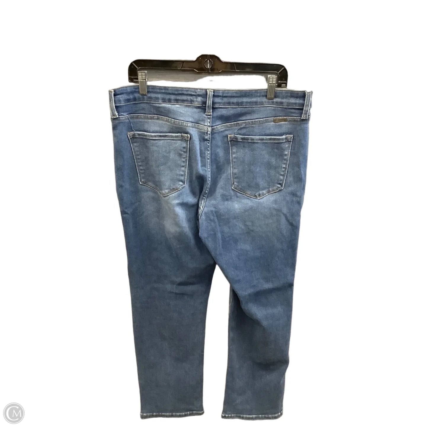 Jeans Straight By Kancan In Blue Denim, Size: 14