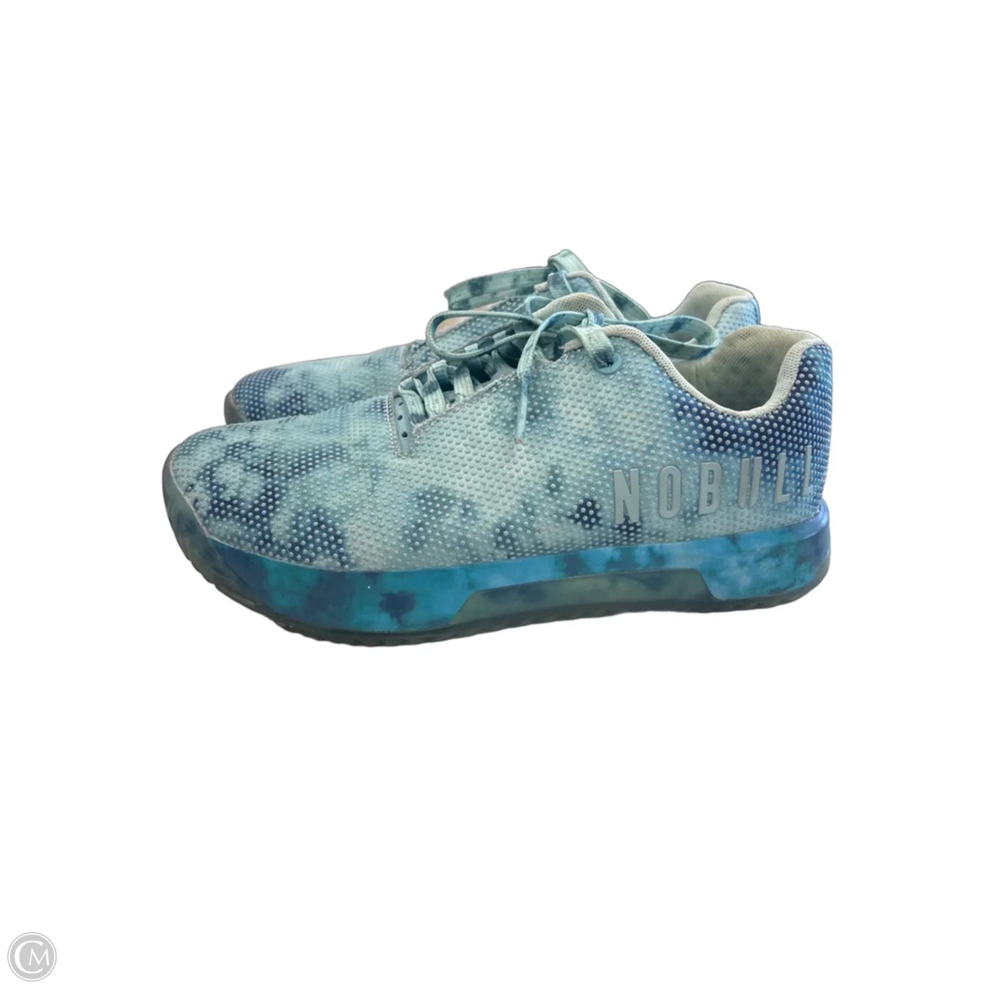 Shoes Athletic By Nobull In Blue, Size: 9.5