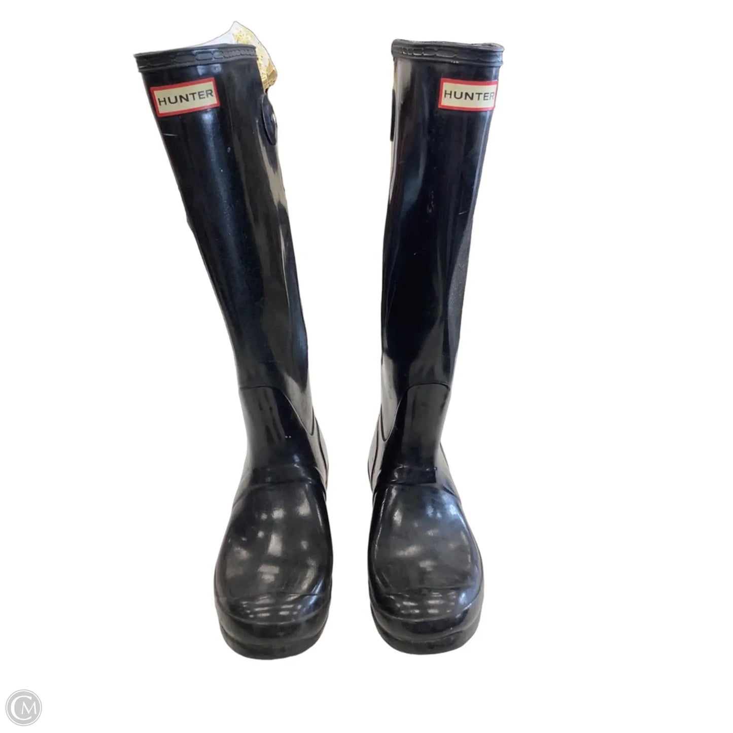Boots Rain By Hunter In Black, Size: 8