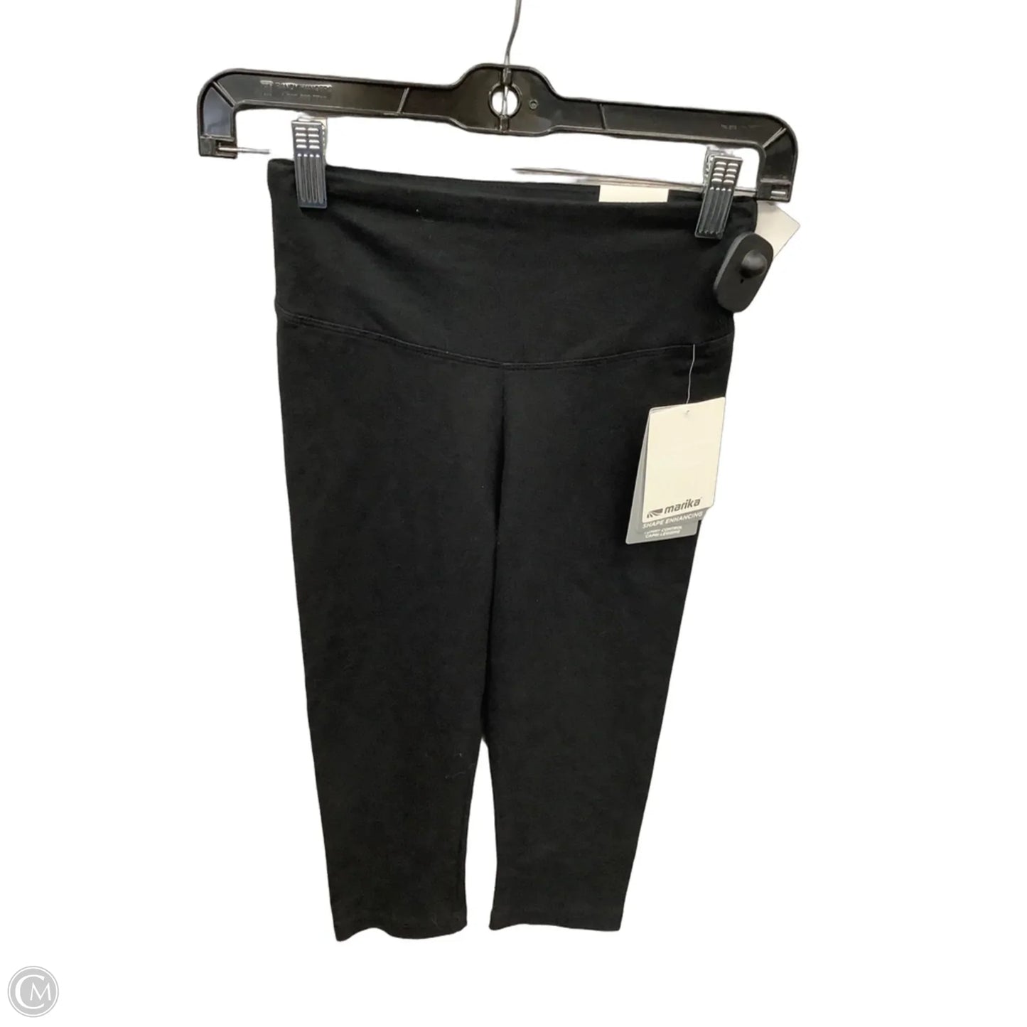 Athletic Leggings Capris By Marika In Black, Size: Xs