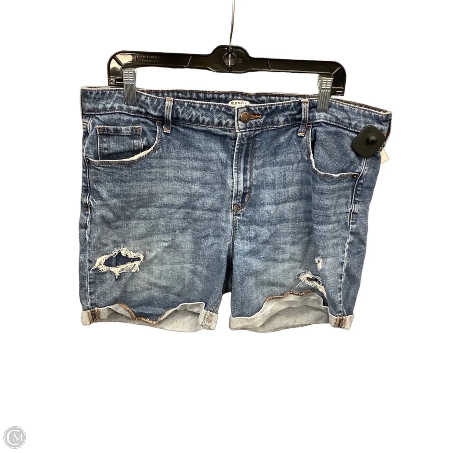Shorts By Old Navy In Blue Denim, Size: 16